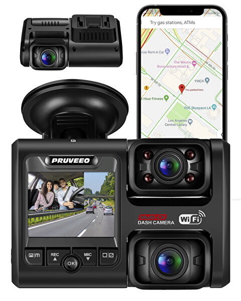 Pruveeo D30 Wi-Fi 4K Araç Kamerası