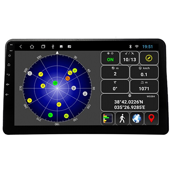 Govimaks Fiat Panda 2004-2012 4 GB RAM 64 GB Hafıza Android Multimedia Teyp