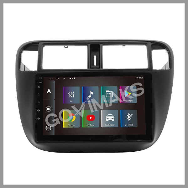 Govimaks Honda IES 1996-2001 6 GB RAM 128 GB Hafıza Android Multimedia Teyp