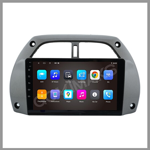 Govimaks Toyota Rav 4 2001-2004 8 GB RAM 128 GB Hafıza Android Multimedia Teyp