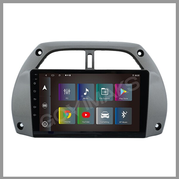Govimaks Toyota Rav 4 2001-2004 8 GB RAM 128 GB Hafıza Android Multimedia Teyp