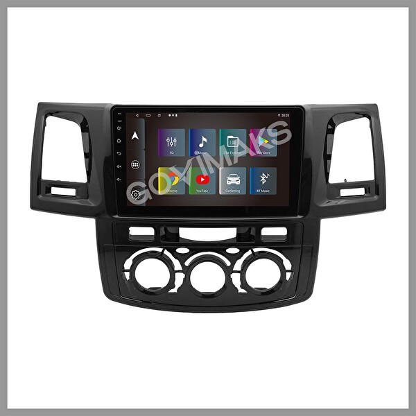 Govimaks Toyota Hılux 2006-2015 Manuel 8 GB RAM 128 GB Hafıza Android Multimedia Teyp