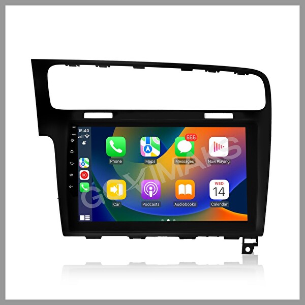 Volkswagen Golf 7 2012-2020  Piano Black 8 GB RAM 128 GB Hafıza Android Multimedia Teyp