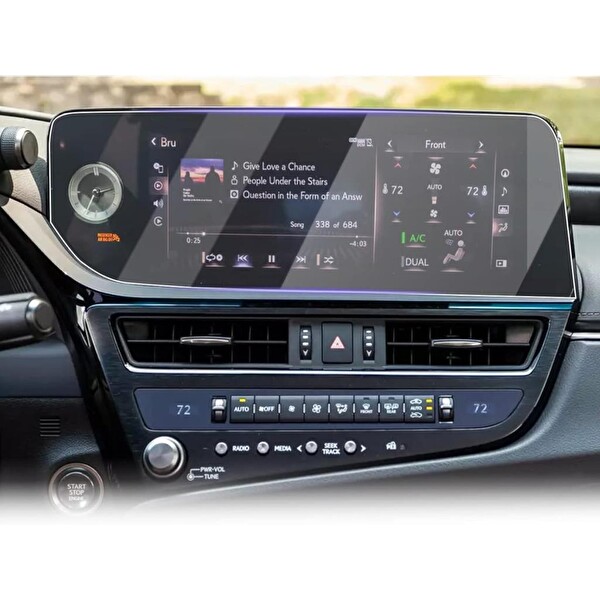 Engo Lexus ES 12.3 inç Ekran Koruyucu Multimedya Nano Parlak