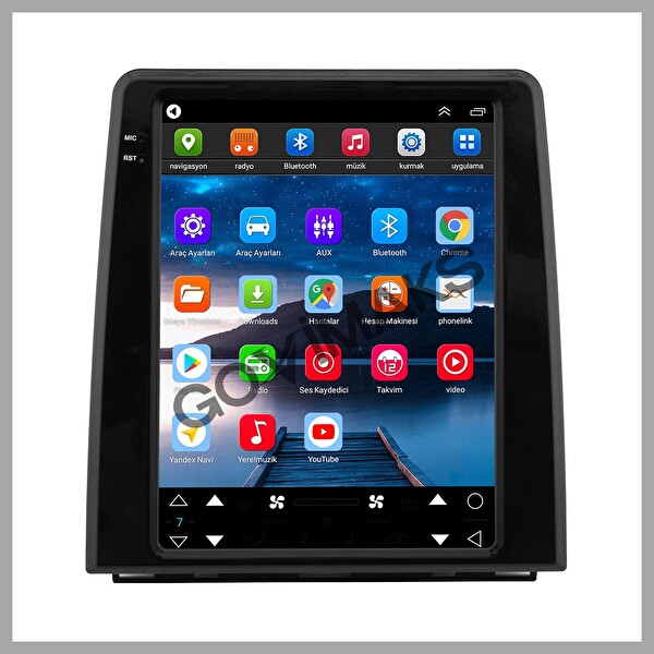 Govimaks Renault Clio 5 Tesla 2020–2023 Uyumlu 8 GB RAM 128 GB Hafıza Android Multimedya Teyp