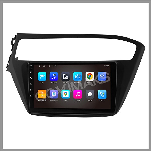 Govimaks Hyundai i20 2018–2020 Uyumlu 2 GB RAM 32 GB Hafıza Android Multimedya Teyp