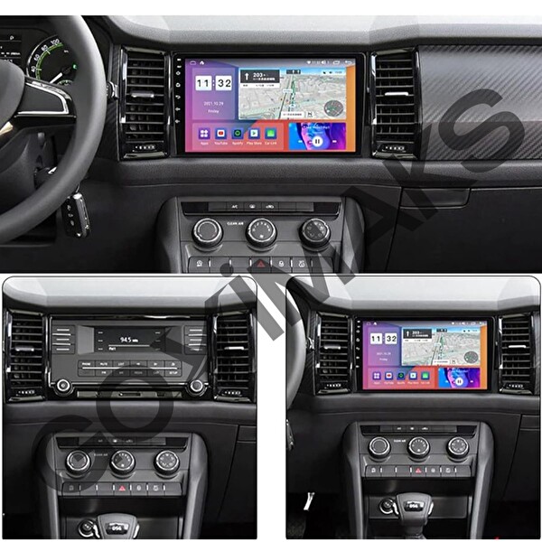 GOVİMAKS SKODA KODIAQ 2017 - 2019 2 GB RAM 32 GB HAFIZA ANDROID MULTIMEDIA TEYP
