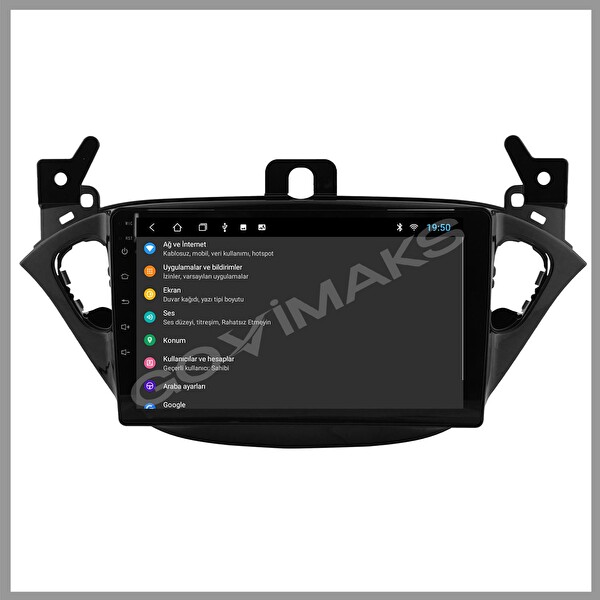 Govimaks Opel Adam 2013-2017 8 GB RAM 128 GB Hafıza Android Multimedia Teyp