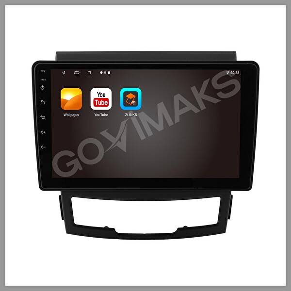 Govimaks Ssangyong Korando 2010-2013 8 GB RAM 128 GB Hafıza Android Multimedia Teyp