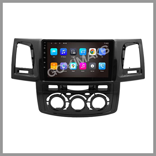 Govimaks Toyota Hilux 2006-2015 Manuel Uyumlu 2GB RAM 32GB Hafıza Android Multimedya Teyp