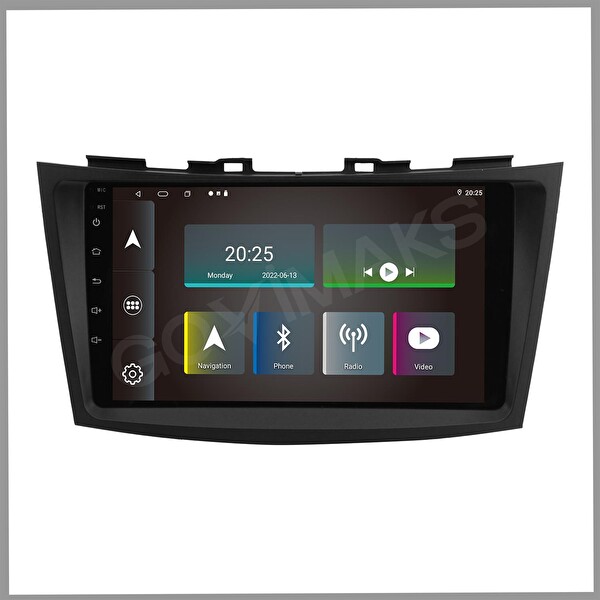 Govimaks Suzuki Swift 2012-2016 Uyumlu 4 GB RAM 64 GB Hafıza Android Multımedia Teyp