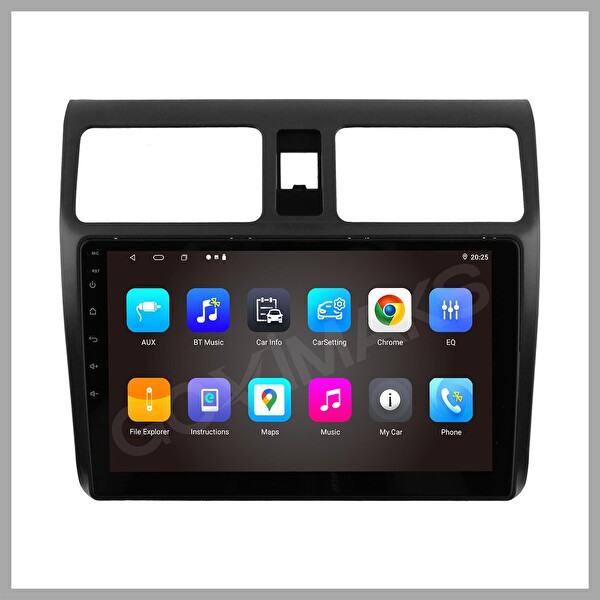 Govimaks Suzuki Swift 2005-2011 Uyumlu 4 GB RAM 64 GB Hafıza Android Multimedia Teyp