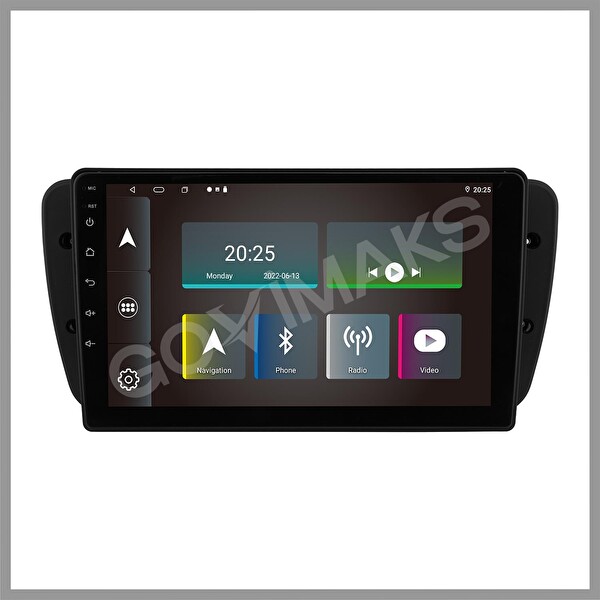 Govimaks Seat Ibiza 2008-2015 4 GB RAM 64 GB Hafıza Android Multimedia Teyp
