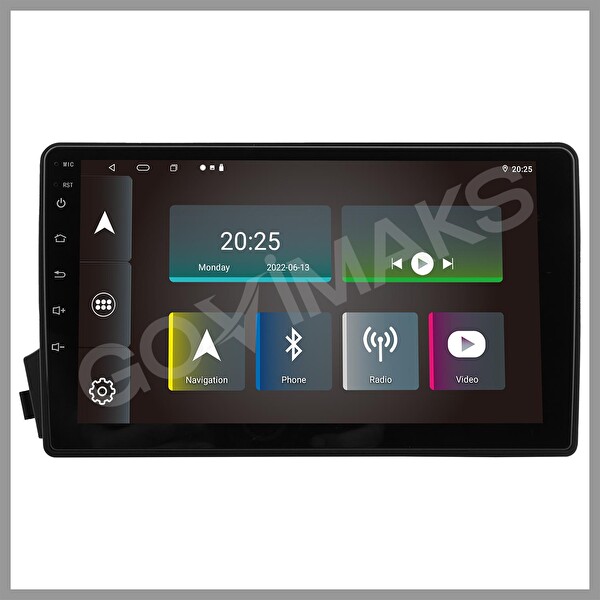 Govimaks Ssanyong Kyron 2008-2013 Uyumlu 4GB RAM 64GB Hafıza Android Multimedia Teyp