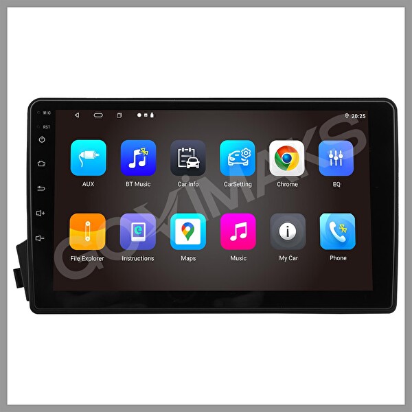 Govimaks Ssanyong Kyron 2008-2013 Uyumlu 4GB RAM 64GB Hafıza Android Multimedia Teyp
