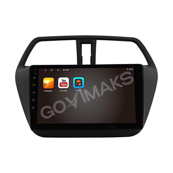 Govimaks Suzuki SX4/ S-CROSS 2013-2015 Uyumlu 4 GB RAM 64 GB Hafıza Android Multimedia Teyp