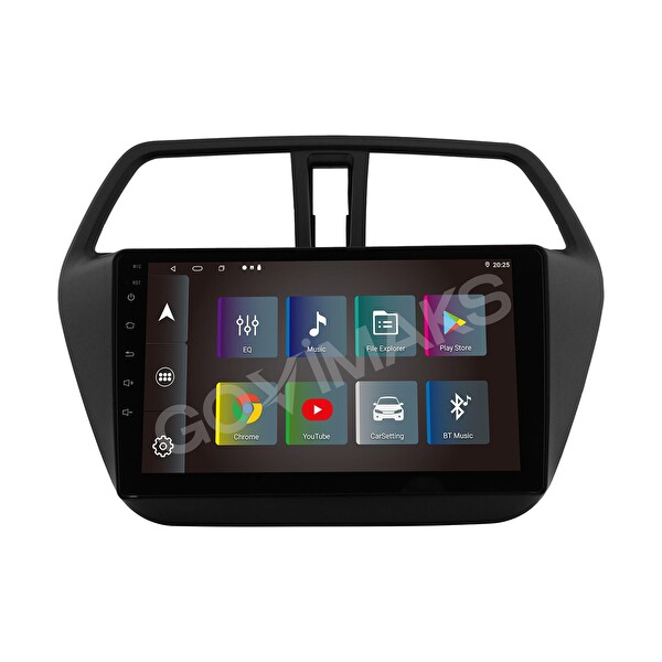 Govimaks Suzuki SX4/ S-CROSS 2013-2015 Uyumlu 4 GB RAM 64 GB Hafıza Android Multimedia Teyp