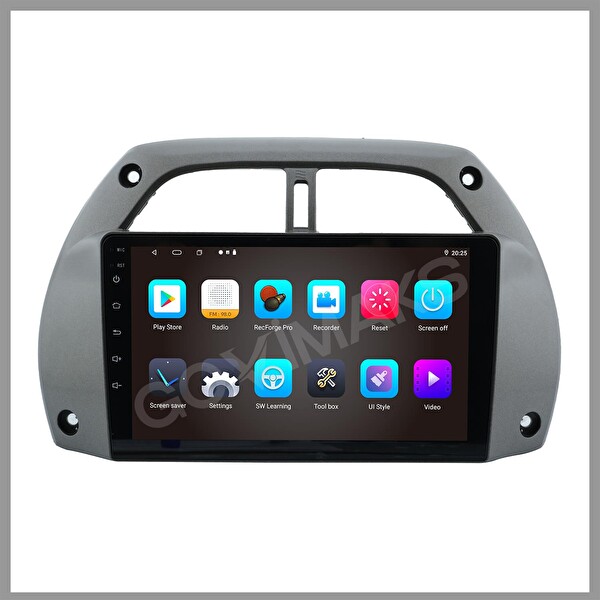 Govimaks Toyota Rav 4 2001-2004 Uyumlu 2 GB RAM 32 GB Hafıza Android Multimedia Teyp