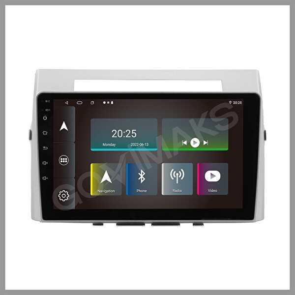Govimaks Toyota Verso 2004-2009 UYUMLU 6 GB RAM 128 GB Hafıza Android Multimedia Teyp