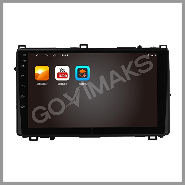 Govimaks Toyota Corolla 2017-2019 Uyumlu 2 GB RAM 32 GB Hafıza Android Multimedia Teyp