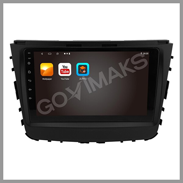 Govimaks Ssanyong Rexton Uyumlu 4 GB RAM 64 GB Hafıza Android Multimedia Teyp