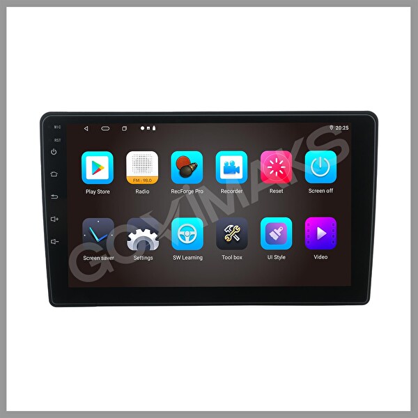 Govimaks Peugeot Partner 2010-2018 4 GB RAM 64 GB Hafıza Android Multimedia Teyp