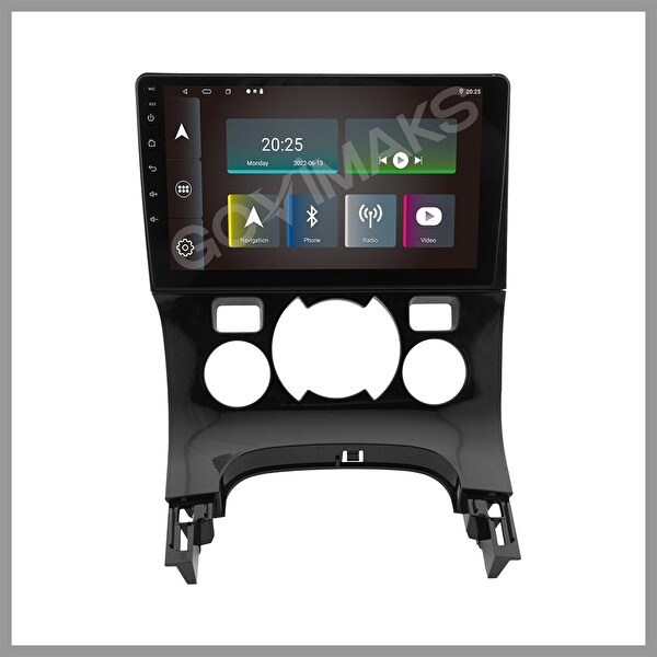 Govimaks Peugeot 5008 Dijital Klima 2010-2016 Uyumlu 2GB RAM 32GB Hafıza Android Multimedia