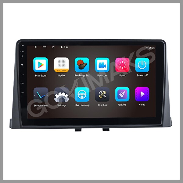 Govimaks Peugeot Partner 2019-2023 Uyumlu 2 GB RAM 32 GB Hafıza Android Multimedia