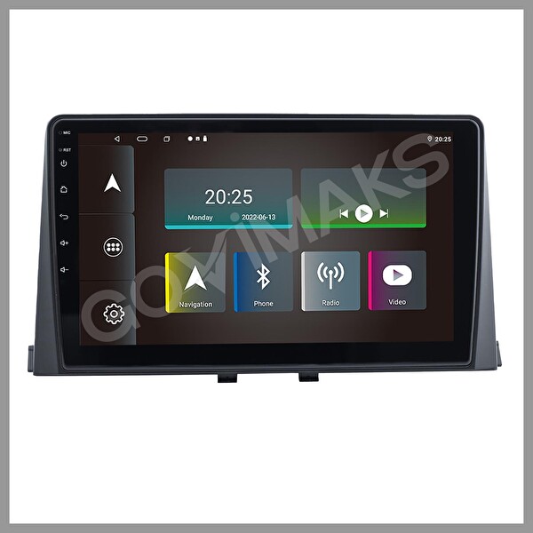 Govimaks Peugeot Partner 2019-2023 Uyumlu 2 GB RAM 32 GB Hafıza Android Multimedia