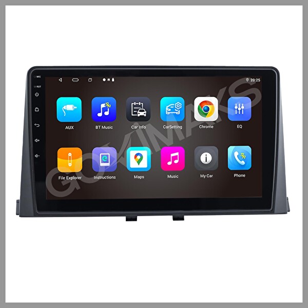 Govimaks Peugeot Partner 2019-2023 Uyumlu 2 GB RAM 32 GB Hafıza Android Multimedia