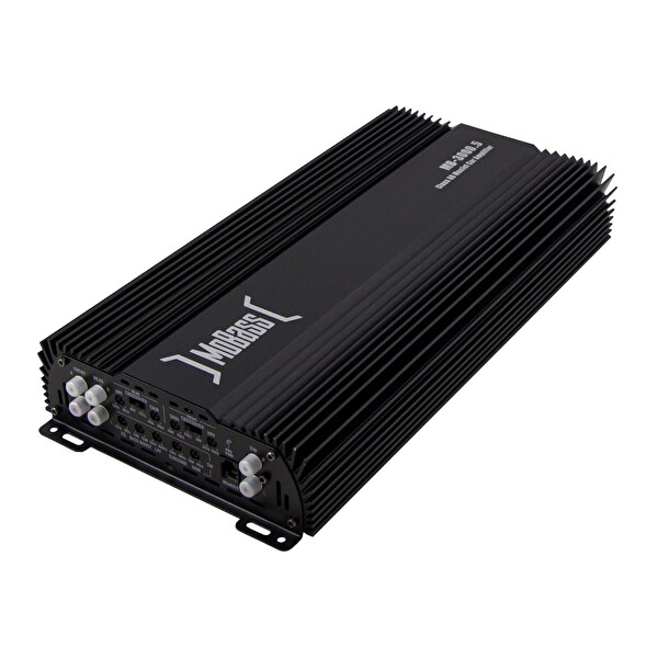 MB-3000.5 4x70W 1x200WRMS Bas Çıkış Profesyonel 5 Kanal Oto Amfi - Kumandalı