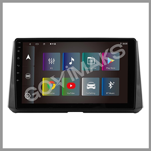 Govimaks Toyota Corolla 2019-2023 Uyumlu 2 GB RAM 32 GB Hafıza Android Multimedia Teyp