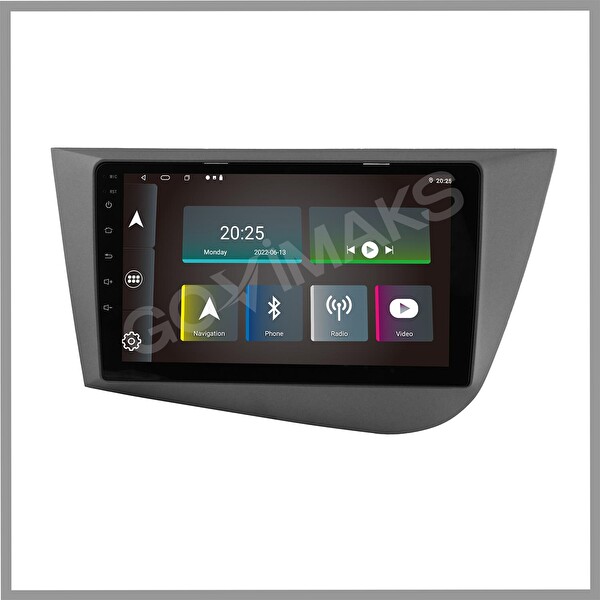Govimaks Seat Leon 2006-2012 Uyumlu 2 GB RAM 32 GB Hafıza Android Multimedia Teyp