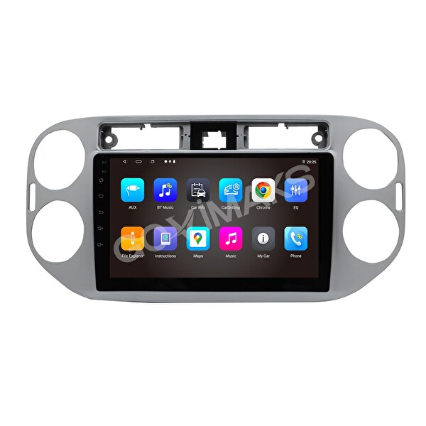 Govimaks Volkswagen Tiguan 2008-2015 Uyumlu 4 GB RAM 64 GB Hafıza Android Multimedia Teyp