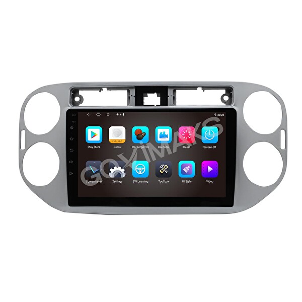 Govimaks Volkswagen Tiguan 2008-2015 Uyumlu 4 GB RAM 64 GB Hafıza Android Multimedia Teyp