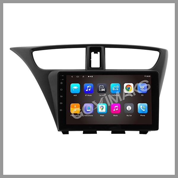 Govimaks Honda Civic 2012-2017 2 GB RAM 32 GB Hafıza Android Multimedia Teyp
