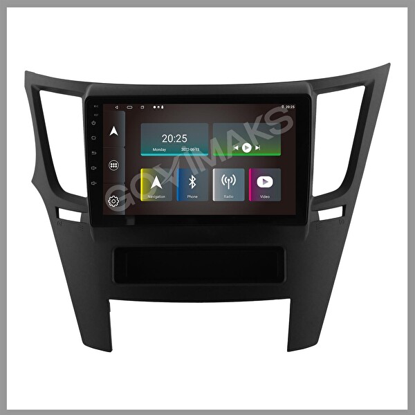 Govimaks Subaru Outback 2010-2016 Uyumlu 2 GB RAM 32 GB Hafıza Android Multimedia Teyp