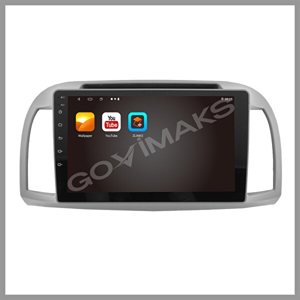 Govimaks Nissan Micra 2002-2010 Uyumlu 2 GB RAM 32 GB Hafıza Android Multimedia Teyp