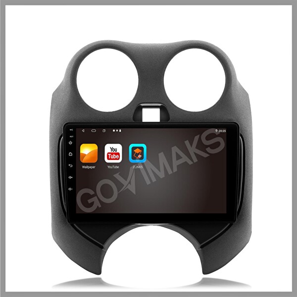 Govimaks Nissan Micra 2011-2013 4 GB RAM 64 GB Hafıza Android Multimedia Teyp