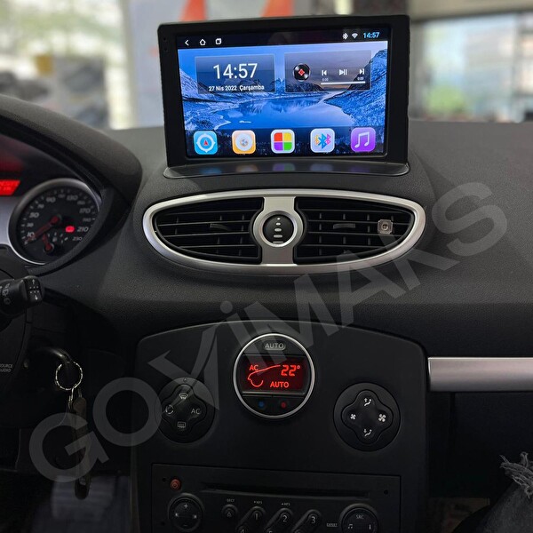 Govimaks Renault Clio 3 2007-2012 Uyumlu 2 GB RAM 32 GB Hafıza Android Multimedia Teyp