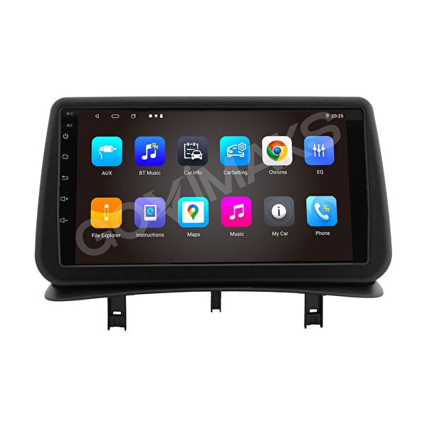 Govimaks Renault Clio 3 2007-2012 Uyumlu 2 GB RAM 32 GB Hafıza Android Multimedia Teyp