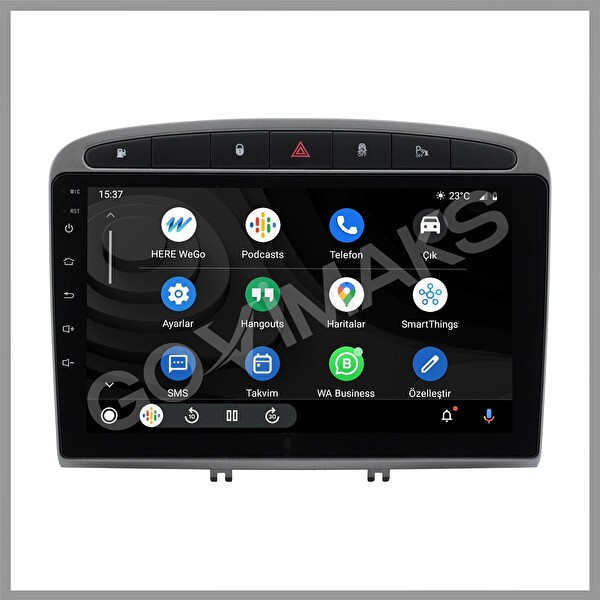 Govimaks Peugeot 308 RCZ 2008-2013 Uyumlu 2 GB RAM 32 GB Hafıza Android Multimedia
