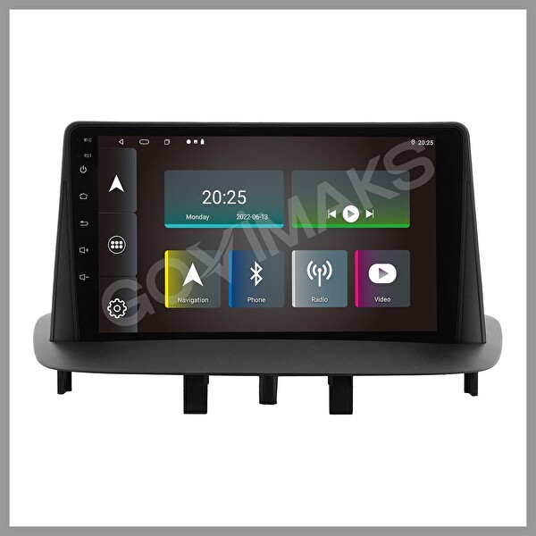 Govimaks Renault Fluence 2010-2015 Uyumlu 4 GB RAM 64 GB Hafıza Android Multimedia