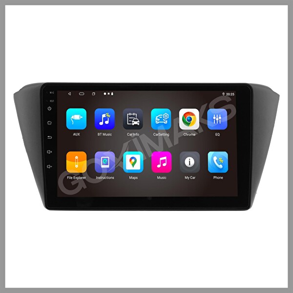 Govimaks Skoda Fabia 2015-2021 Uyumlu 2 GB RAM 32 GB Hafıza Android Multimedia Teyp