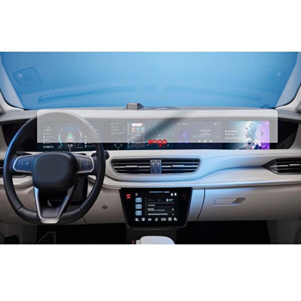 Engo TOGG T10X Mat Ekran Koruyucu Multimedya Ve Dijital Gösterge