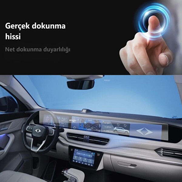 Engo TOGG T10X Mat Ekran Koruyucu Multimedya Ve Dijital Gösterge