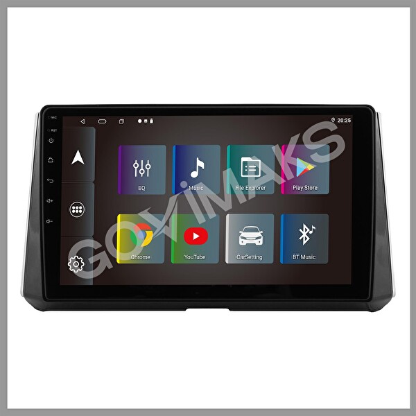 Govimaks Toyota Corolla 2019-2023 Uyumlu 4 GB RAM 64 GB Hafıza Android Multimedia Teyp
