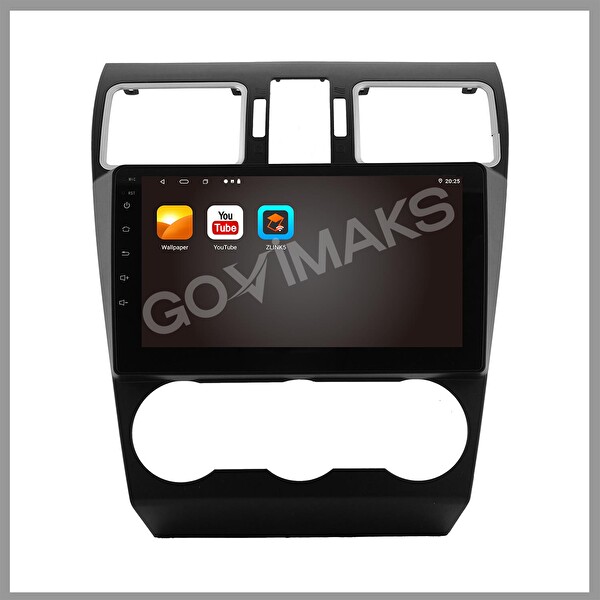 Govimaks Subaru Forester XV 2013-2016 Uyumlu 4 GB RAM 64 GB Hafıza Android Multimedia Teyp