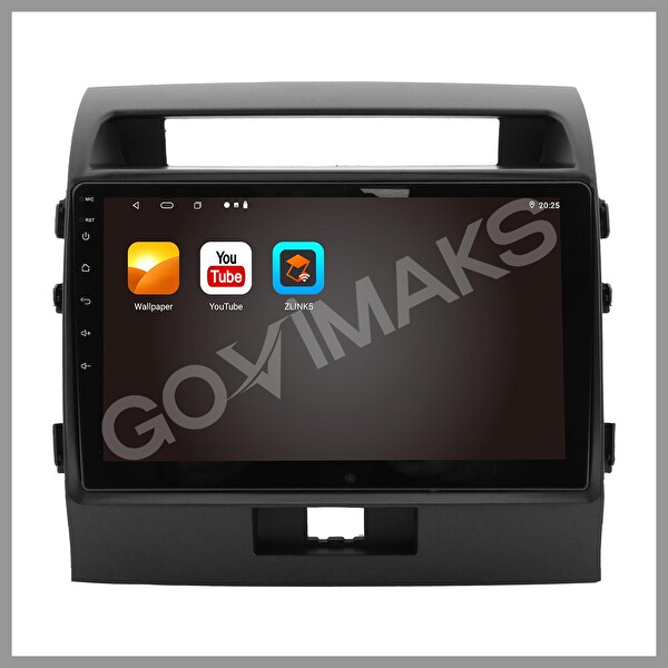 Govimaks Toyota Land Cruiser 2007-2015 Uyumlu 4 GB RAM 64 GB Hafıza Android Multimedia Teyp