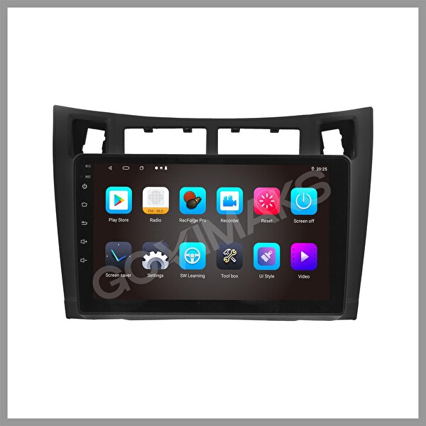 Govimaks Toyota Yaris 2006-2011 Uyumlu 4 GB RAM 64 Hafıza Android Multimedia Teyp